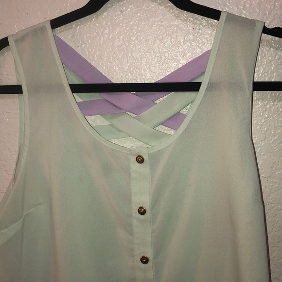 button down blouse - Picture 3 of 5